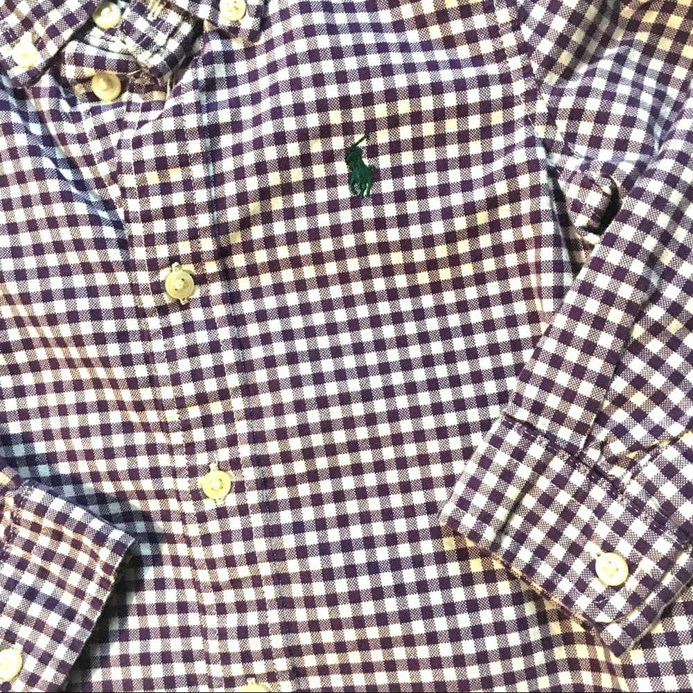 Ralph Lauren purple button down shirt - Picture 4 of 4